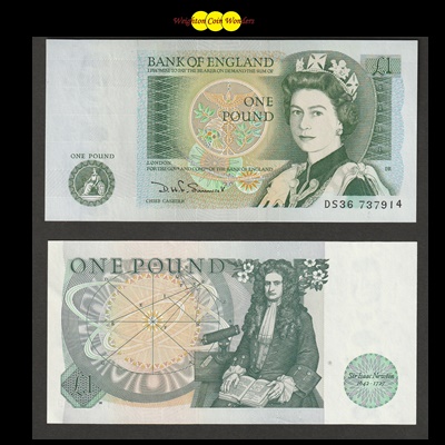 Bank of England £1 Note (DS36 737914)